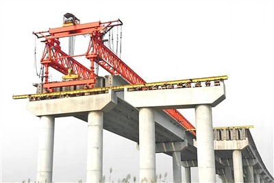 Choj Erection Beam Launcher
