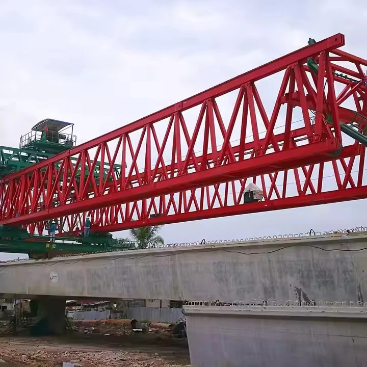 120T Tus kheej - ntsuas tus choj Erecting Tshuab